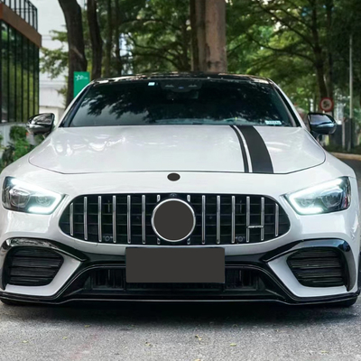 Обновить свой BENZ AMG GT с 20-23 серии Черный фронтальный гриль и корпус комплект компонентов