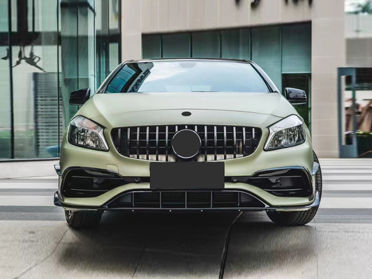 Современный стиль роскошного дизайна для BENZ A Class Body Kit Поставка A45 AMG Решетка Задний бампер