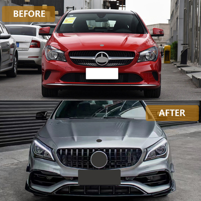 CLA W117 2013-2019 Автомобильный корпус аксессуары Лист для Mercedes Benz передний корпус набор
