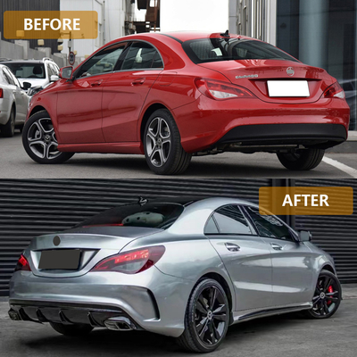 Задние бамперы автомобильного корпуса для Mercedes-Benz W117 CLA 2014-2019 Другие части кузова