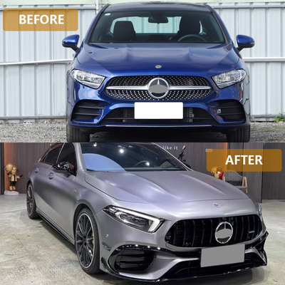 Morden Luxury Design Style Upgrade Front Body Kit для BENZ W177 Hatchback A45 AMG 19-24 серии Автомобильный лицевой лифт