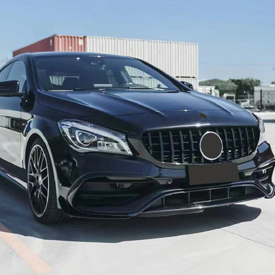 Обновить свой Mercedes Benz W117 с CLA GT стиль передний бампер решетки 2013-2019
