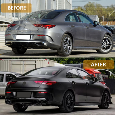 Mercedes Benz CLA W118 Задний бампер и диффузер губы с горлом выхлопные другие части тела