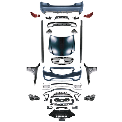 Преобразуйте свой E-CLASS W212 14-15 с AMG Wide Body Benz Body Kits Front Rear Bumper