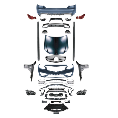 Преобразуйте свой E-CLASS W212 14-15 с AMG Wide Body Benz Body Kits Front Rear Bumper