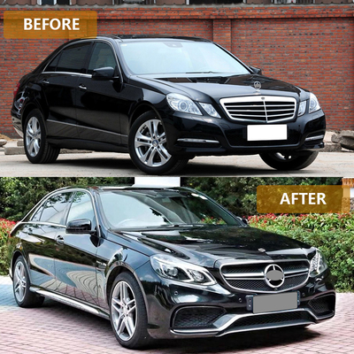 Преобразуйте свой E-CLASS W212 14-15 с AMG Wide Body Benz Body Kits Front Rear Bumper