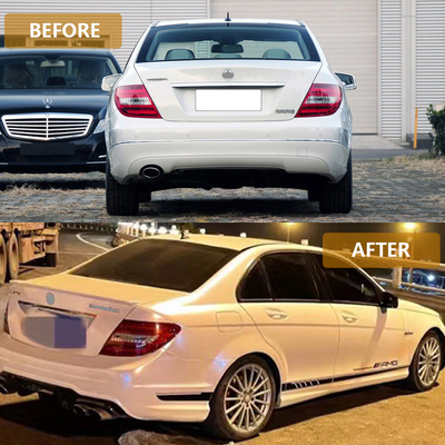 Улучшите свой Benz C-класс W204 с C63 светодиодными задними фонарями Цветовая температура 5000K