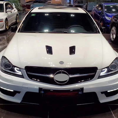 Решетка Mercedes-Benz C-Class W204 Модифицирована на решетку переднего бампера C63 AMG Style