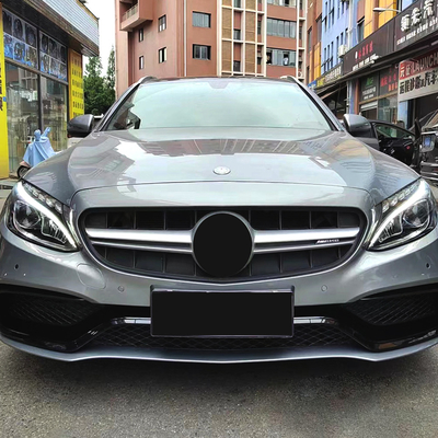 Специализированная решетка переднего бампера C63 AMG для Mercedes Benz C-Class W205 2015-2018