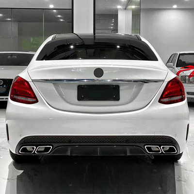Mercedes-Benz C-Class W205 Задний бампер Обновление Заднего диффузера