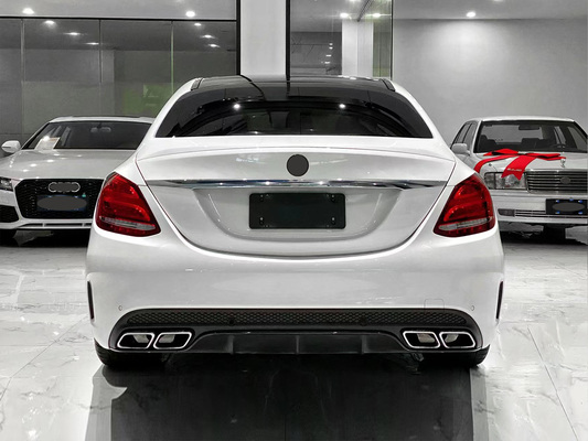 Mercedes-Benz C-Class W205 Задний бампер Обновление Заднего диффузера
