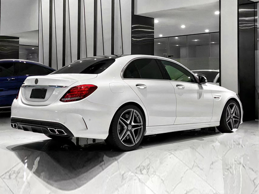 Автоаксессуары Автомобильные боковые юбки Benz C Модифицированный на C63 AMG стиль 2015-2018