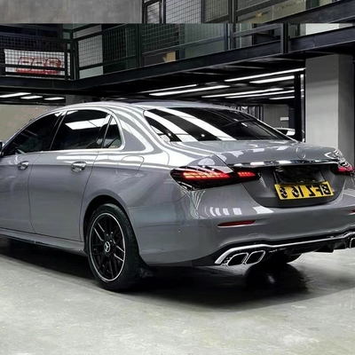 E-Class W213 2016- AMG 21-23 Корпусный комплект Автомобильные бамперы Передняя губа Задняя диффузер выхлопные наконечники Боковые юбки для Benz