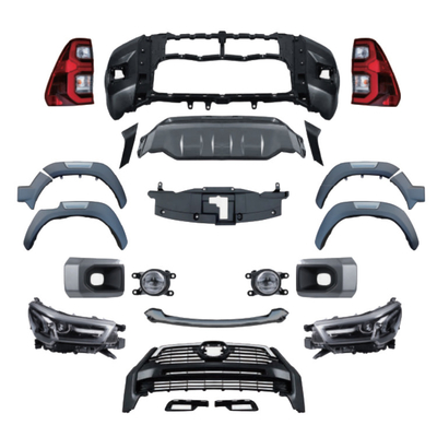 100% проверенное обновление 2021 HILUX ROCCO для Toyota Hilux Diesel Pickup 4x4 аксессуары