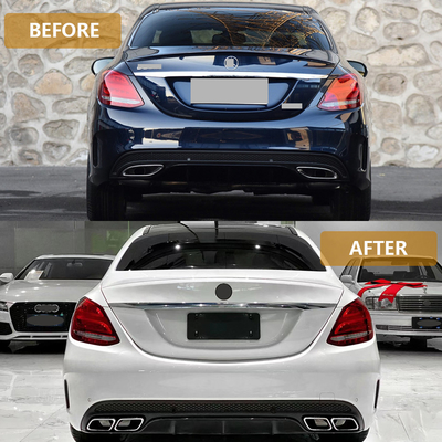 15-18 Mercedes-Benz C-класс W205 Корпусный комплект Morden Luxury Design Style Хвост горловины
