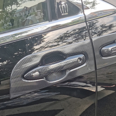 ABS Chrome Car Accessories Reflective Door Handle Bowl Cover для автомобиля Toyota Alphard 2019