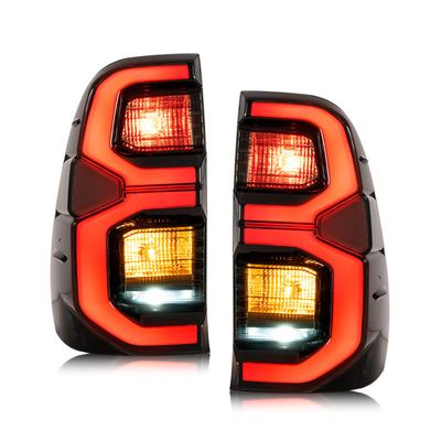 100% протестированный 2020- Hilux Задние задние фонари Модифицированный Флэш LED Задние фонари для Hilux Rocco