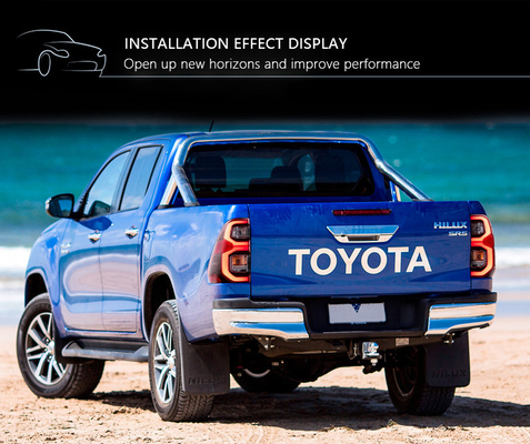 Испытанные задние фонари Hiace 2020 для Toyota Hilux Rocco DRL Световой сигнал тормоза