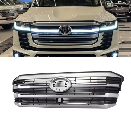Передняя решетка автомобиля 4x4 ABS Пластик для Toyota LC300 2021 OEM MODEL Защита декора