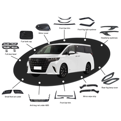Окраска подлокотника сиденья в стиле дизайна ABS для Toyota Alphard Vellfire2024
