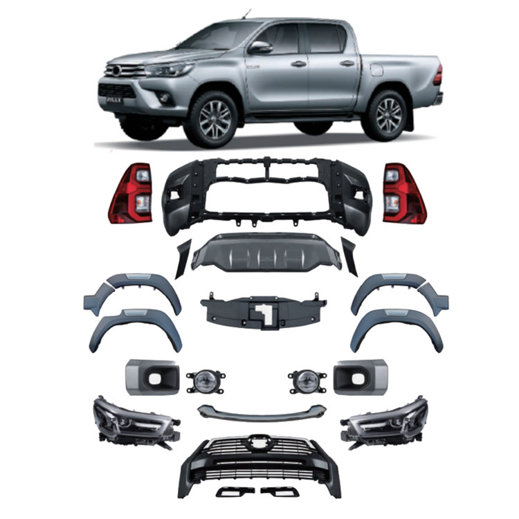 100% проверенное обновление 2021 HILUX ROCCO для Toyota Hilux Diesel Pickup 4x4 аксессуары