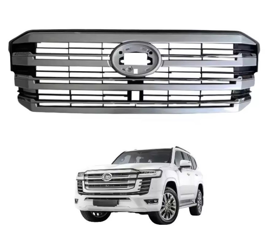 Передняя решетка автомобиля 4x4 ABS Пластик для Toyota LC300 2021 OEM MODEL Защита декора